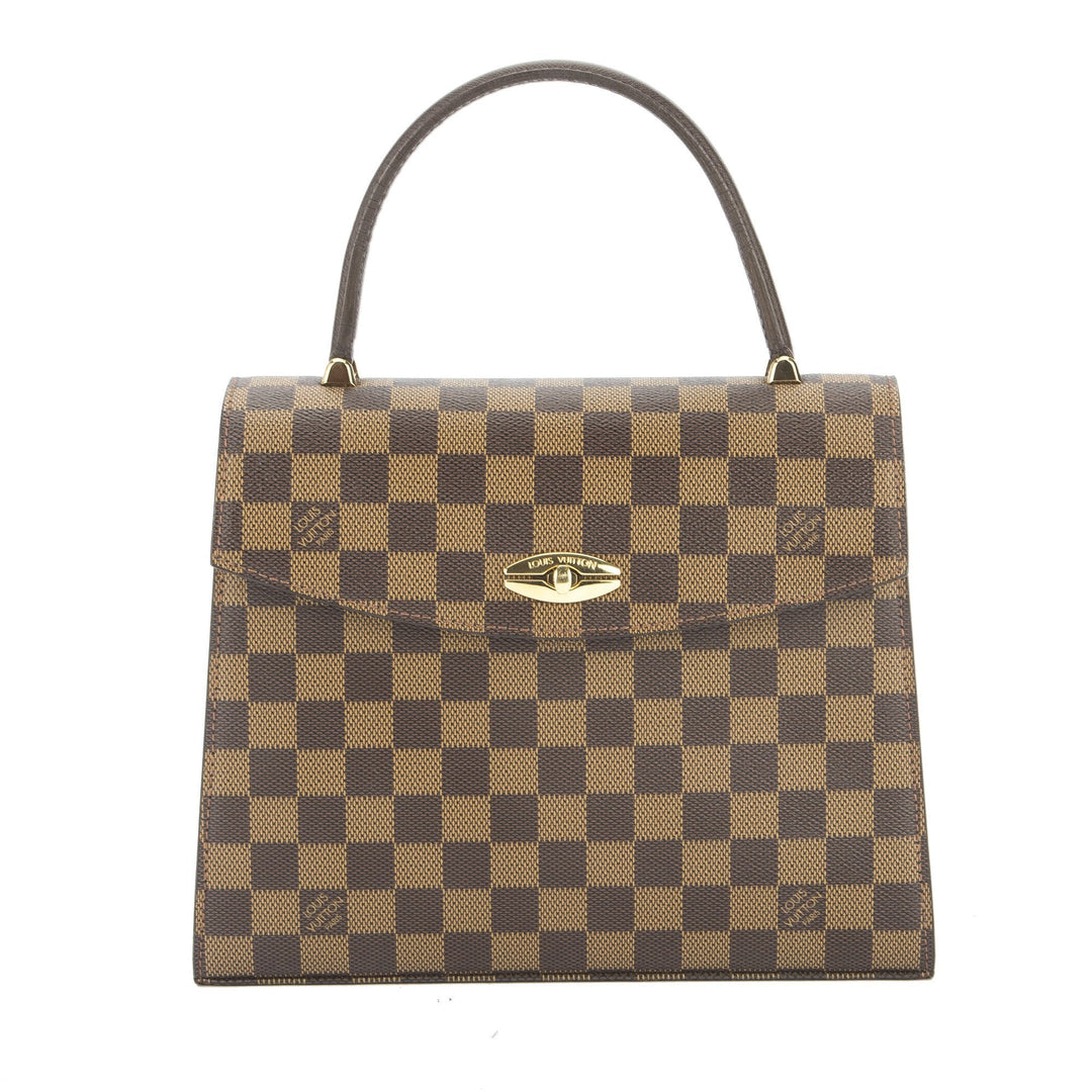 L*V Damier Ebene Malesherbes Bag (Ahutentic Pre Owened)