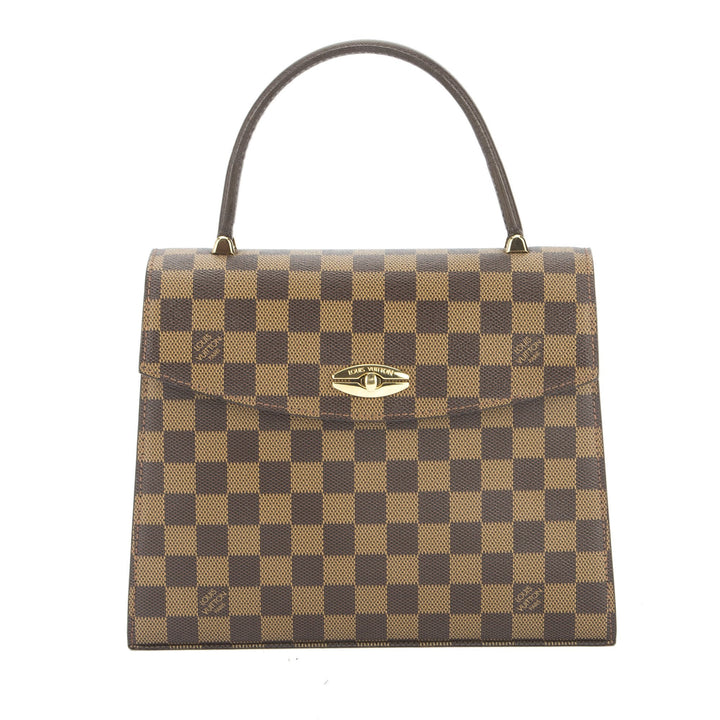 L*V Damier Ebene Malesherbes Bag (Ahutentic Pre Owened)