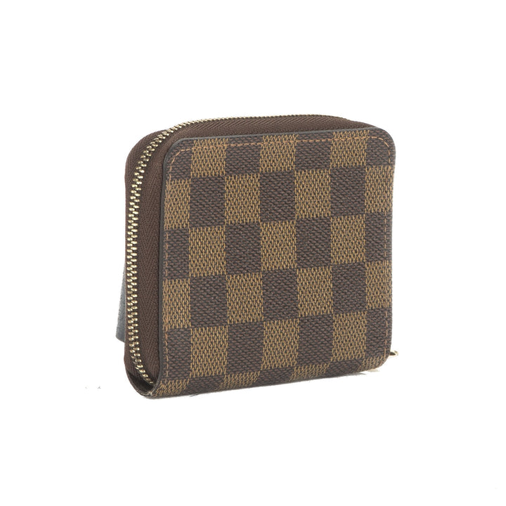 L*V Damier Ebene Zippy Coin Purse (Pre Owned)