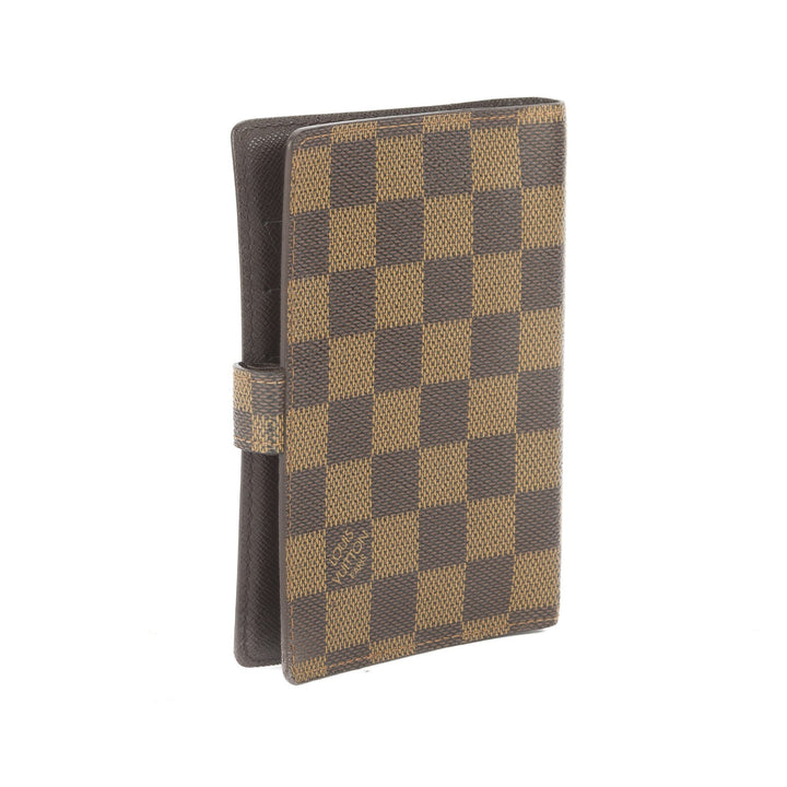 L*V Damier Ebene Agenda PM Day Planner Cover (Pre Owned)