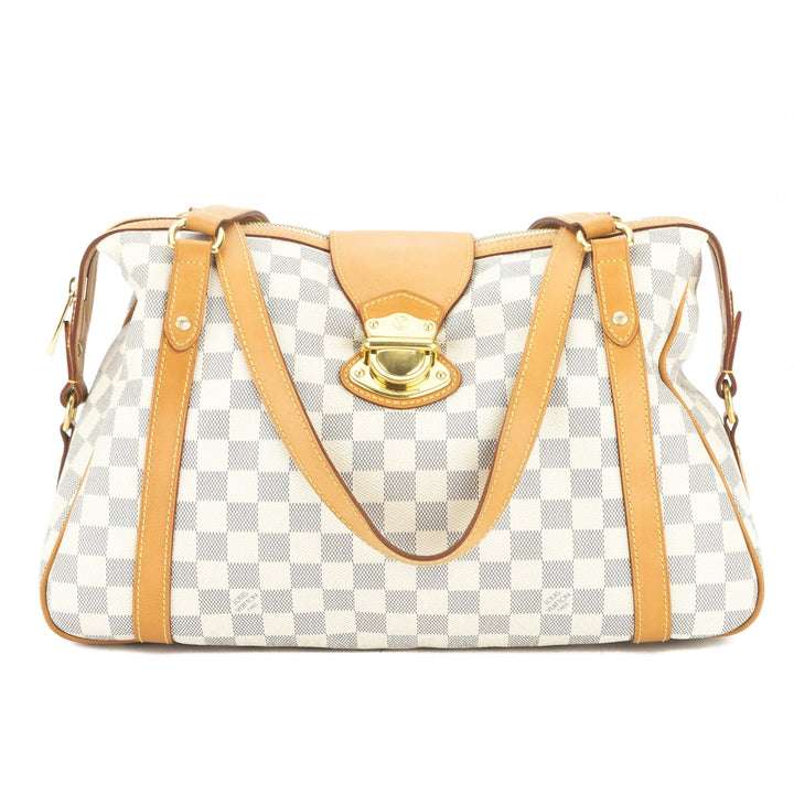 L*V Damier Azur Stresa PM Bag (Pre Owned)