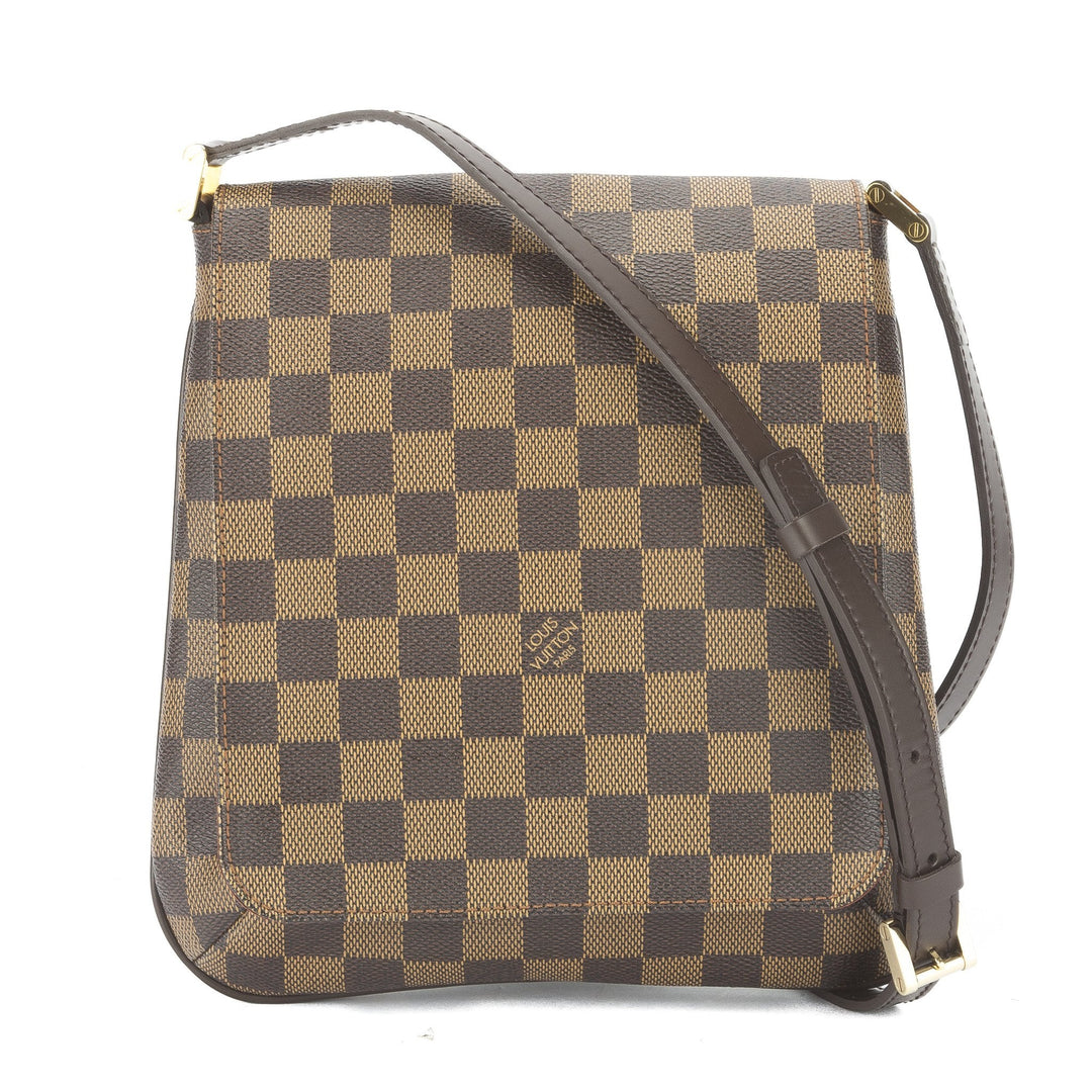 L*V Damier Ebene Musette Salsa Bag (Pre Owned)