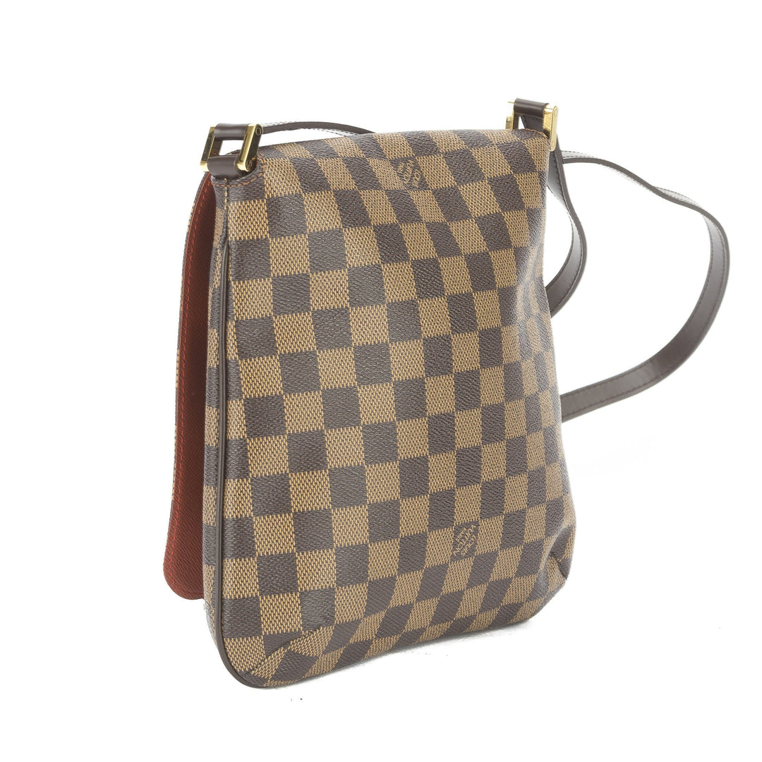 L*V Damier Ebene Musette Salsa Bag (Pre Owned)