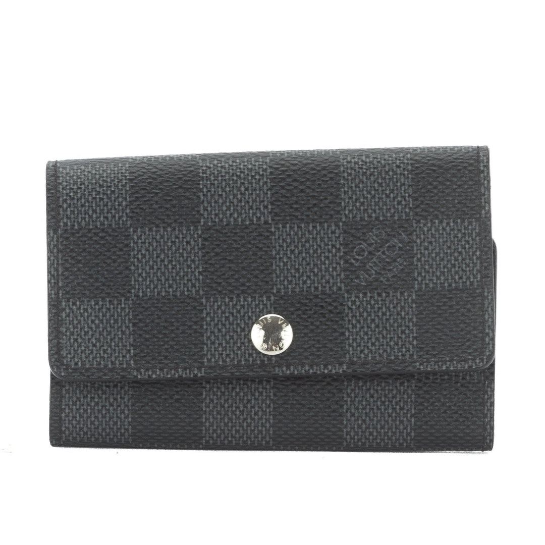 L*V Damier Graphite Multicles 6-Key Case (Pre Owned)