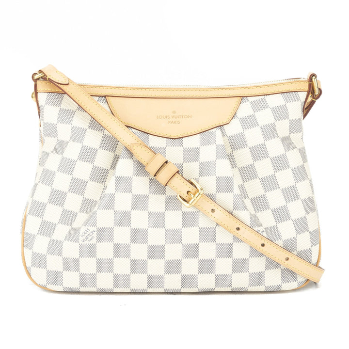 L*V Damier Azur Siracusa PM Bag (Pre Owned)