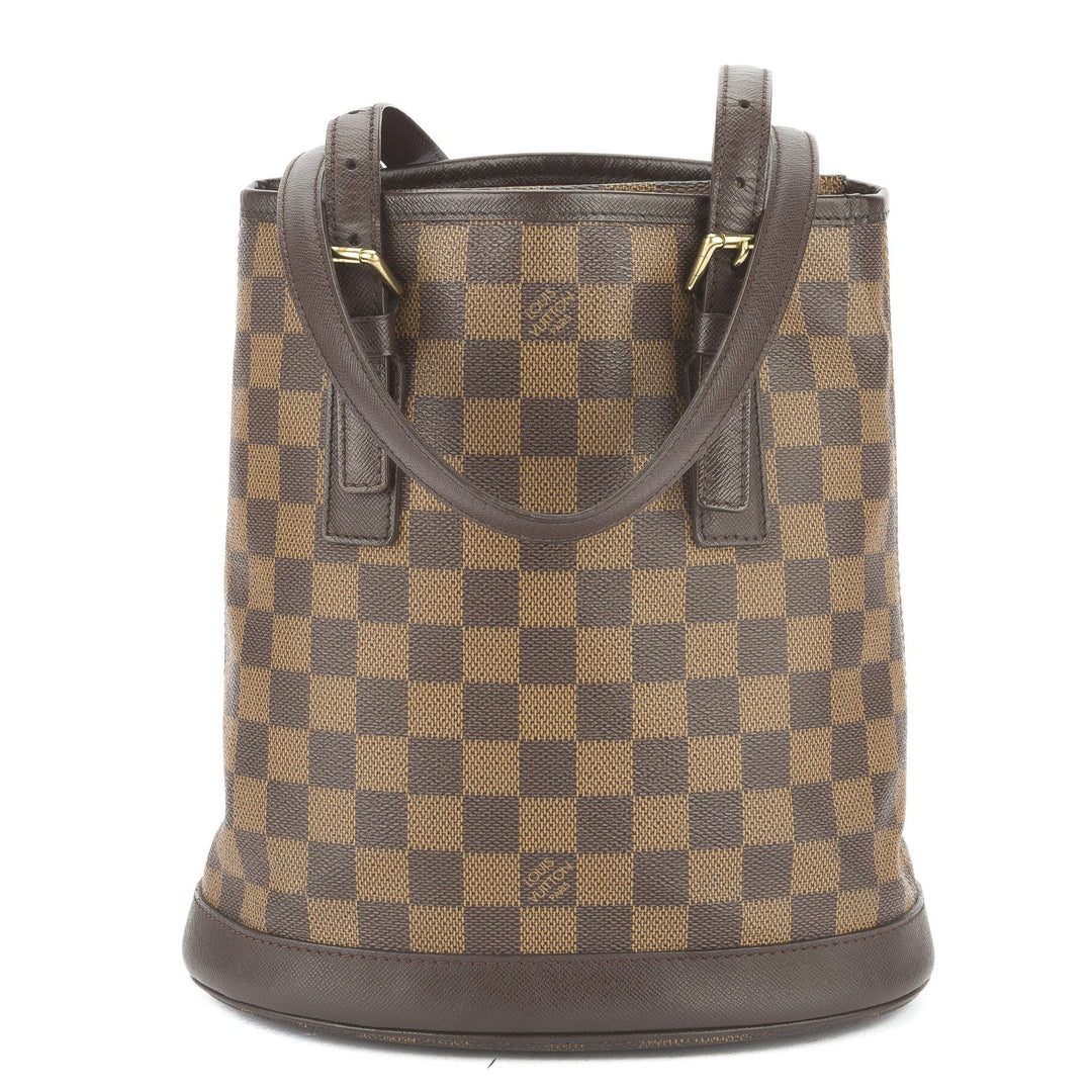 L*V Damier Ebene Marais Bucket Bag (Indistinguishable)