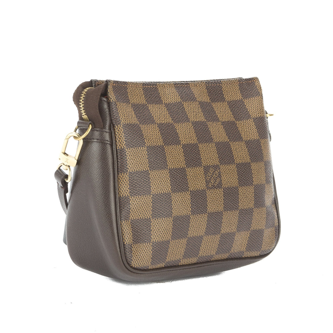 L*V Damier Ebene Truth Makeup Pouch  (Pre Owned)