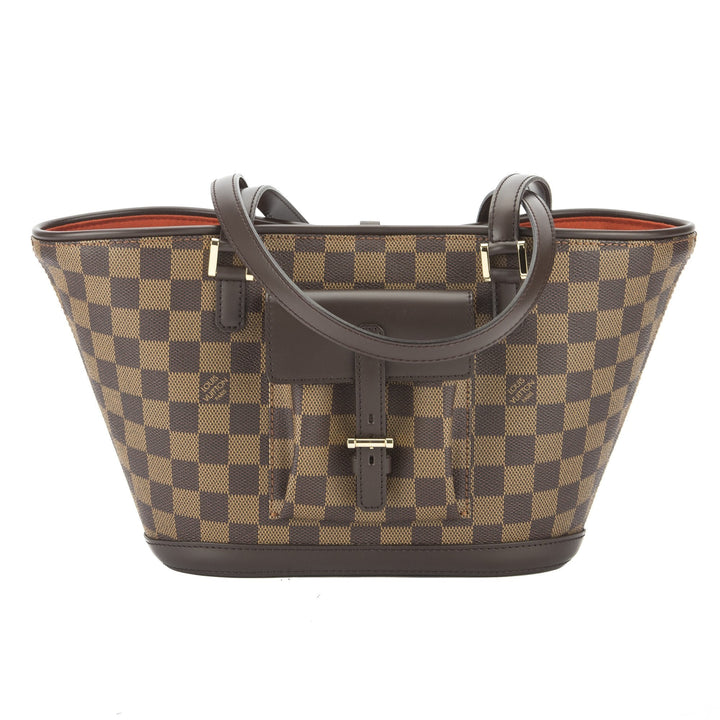 L*V Damier Ebene Manosque PM Bag (Pre Owned)