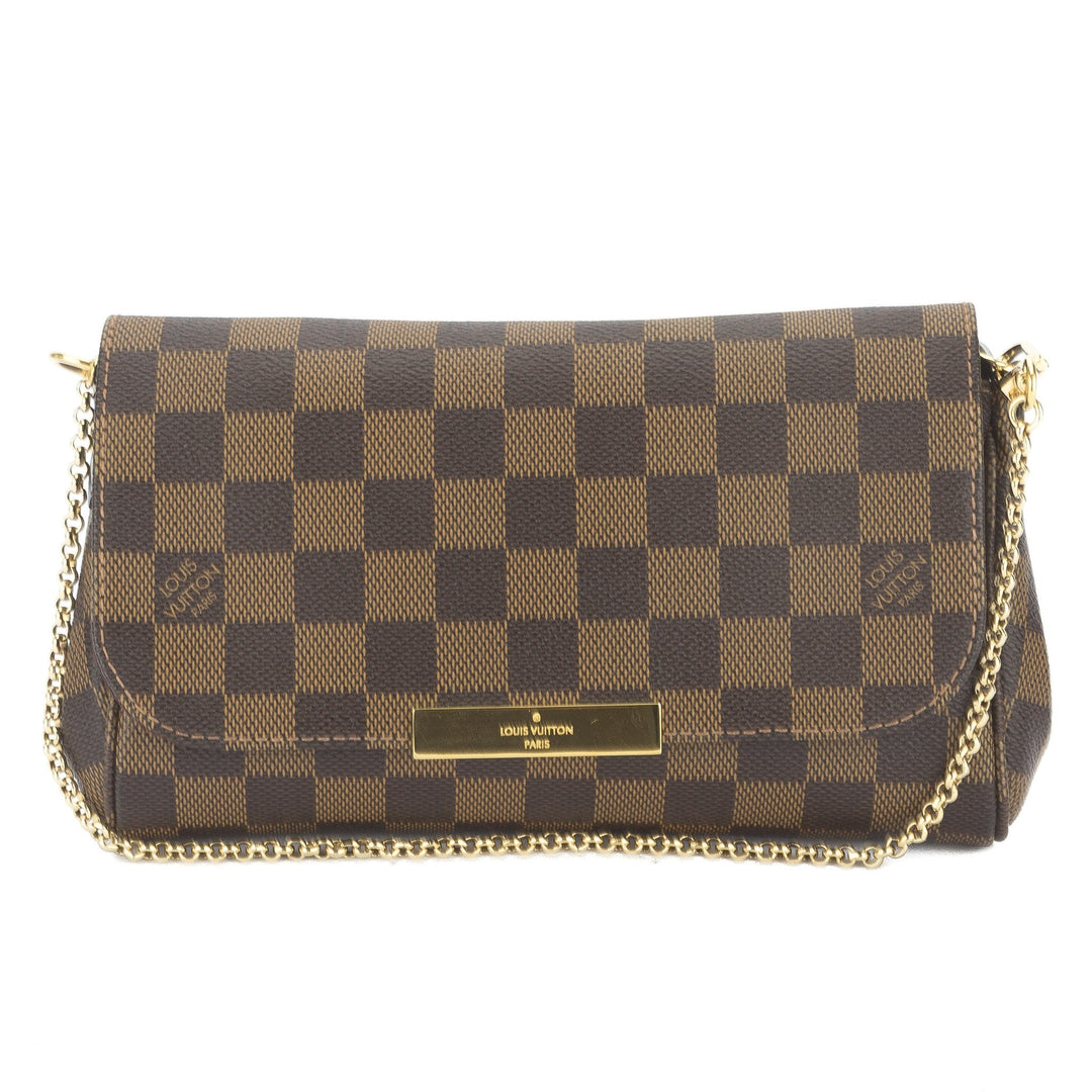 L*V Damier Ebene Favorite PM Bag (Pre Owned)