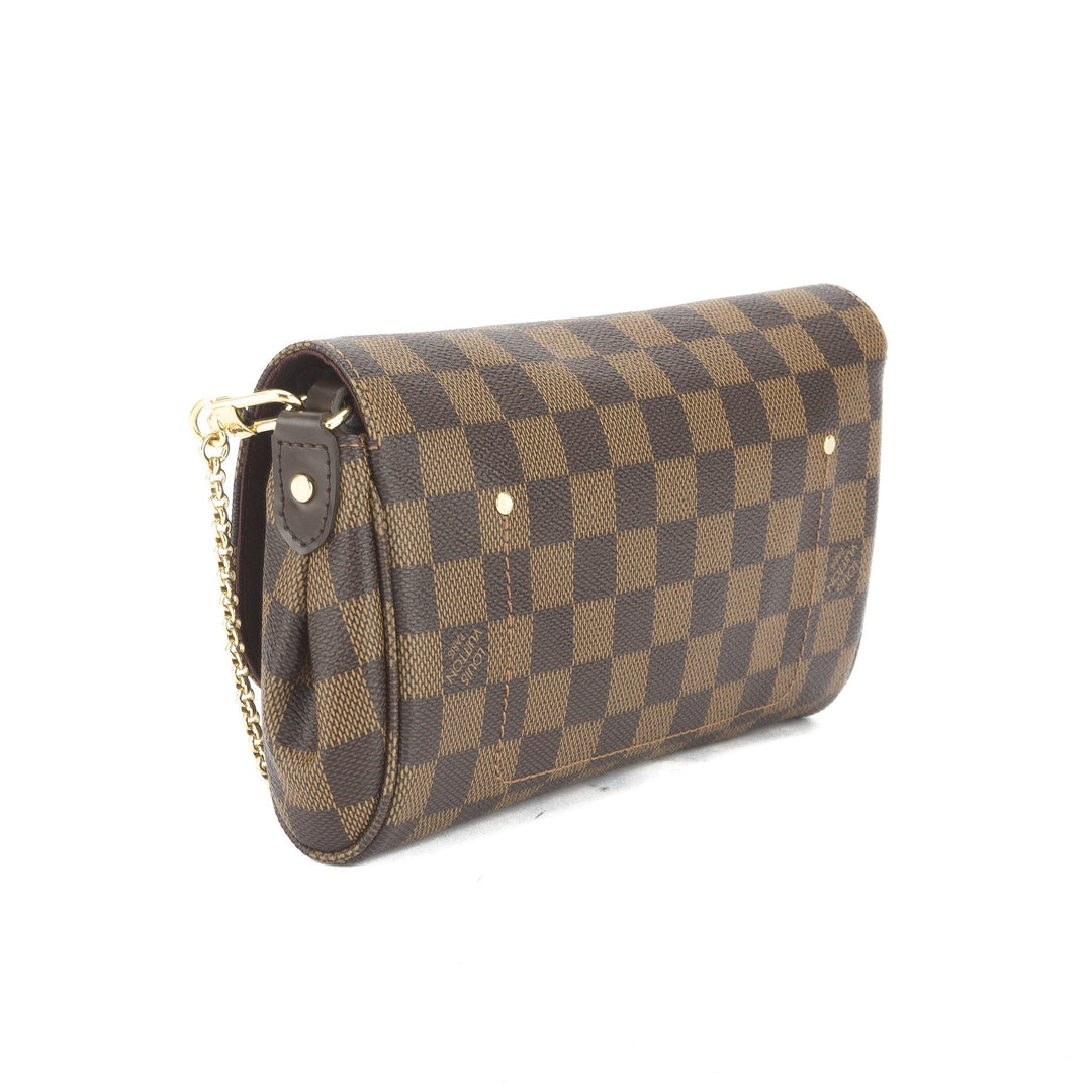 L*V Damier Ebene Favorite PM Bag (Pre Owned)