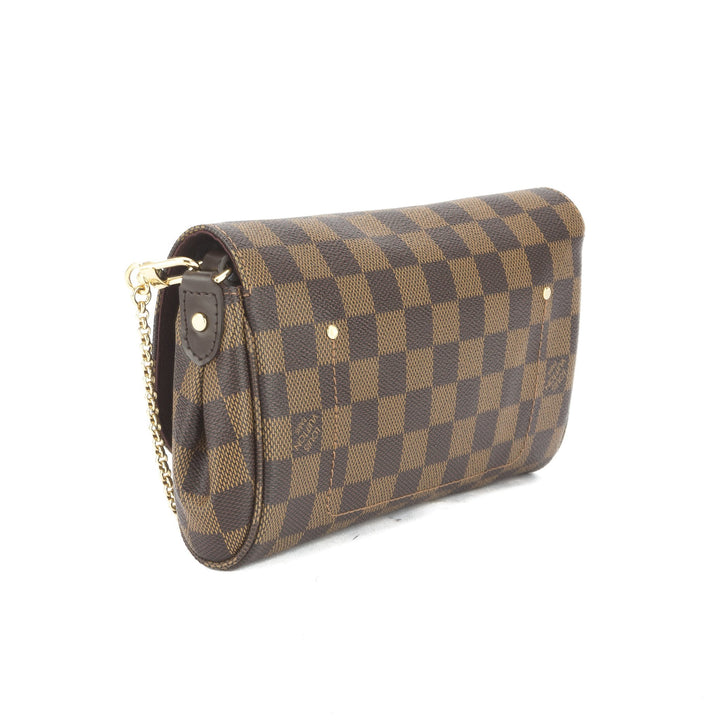 L*V Damier Ebene Favorite PM Bag (Pre Owned)