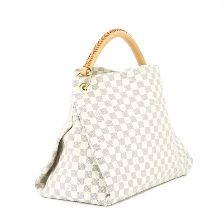 L*V Damier Azur Artsy MM Bag (Pre Owned)