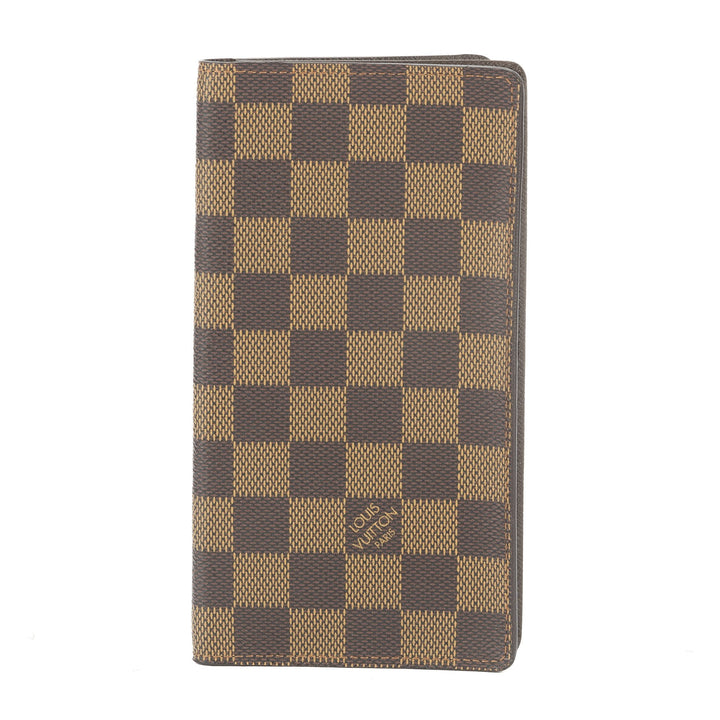 L*V Damier Ebene Bifold Long Wallet (Pre Owned)