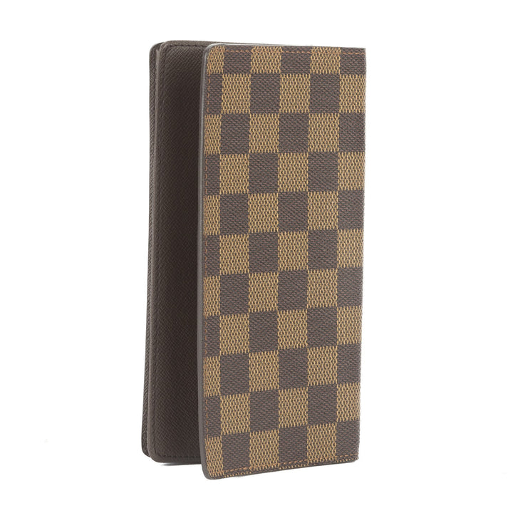 L*V Damier Ebene Bifold Long Wallet (Pre Owned)