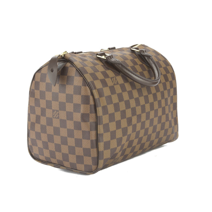 L*V Damier Ebene Speedy 30 Bag (Pre Owned)