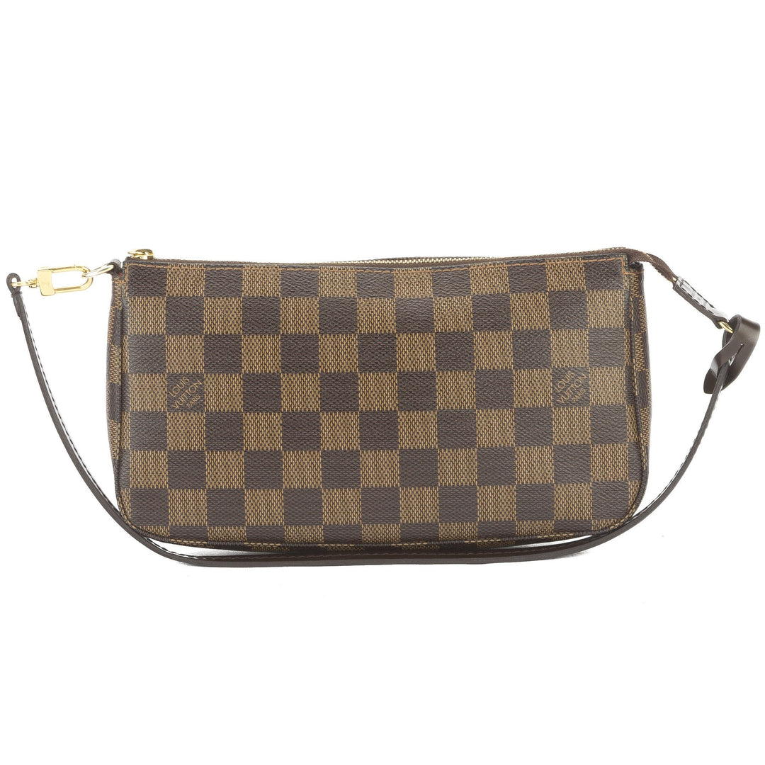 L*V Damier Ebene Pochette Accessoires Bag (Pre Owned)