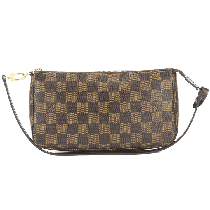 L*V Damier Ebene Pochette Accessoires Bag (Pre Owned)