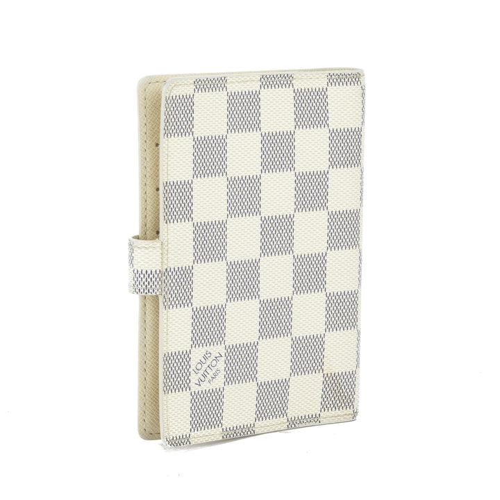 L*V Damier Azur Agenda PM Day Planner Cover (Pre Owned)