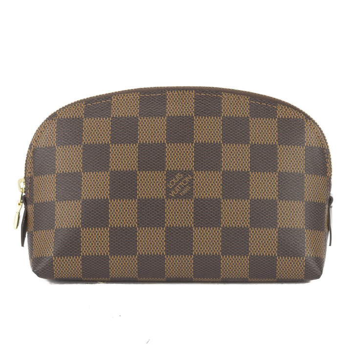 L*V Damier Ebene Cosmetic Pouch (Pre Owned)