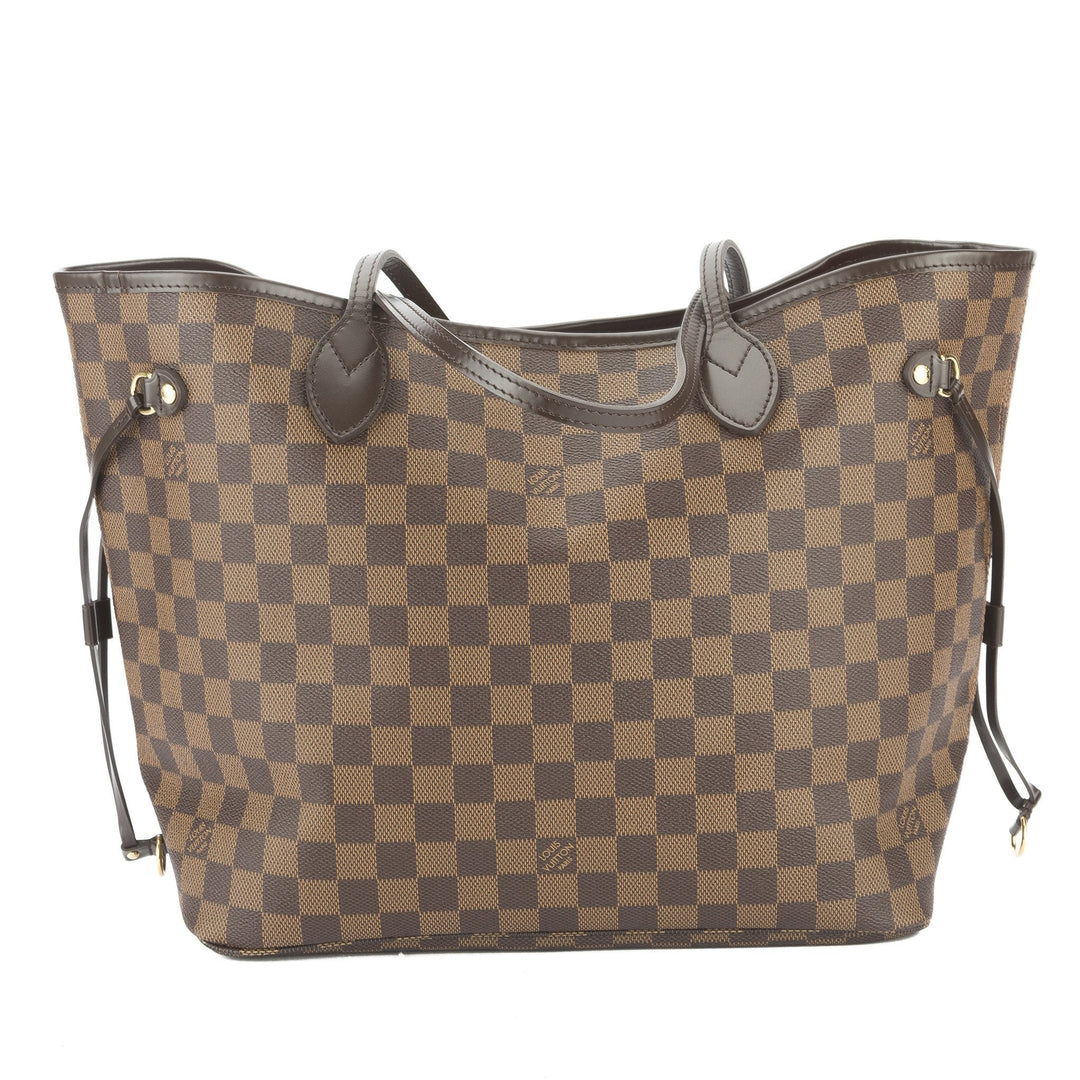 L*V Damier Ebene Neverfull MM Bag (Indistinguishable)