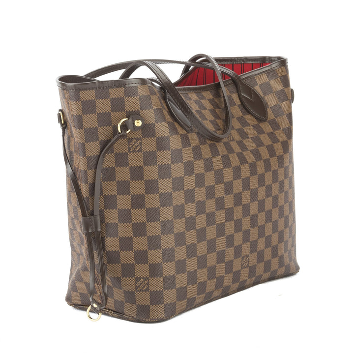 L*V Damier Ebene Neverfull MM Bag (Indistinguishable)