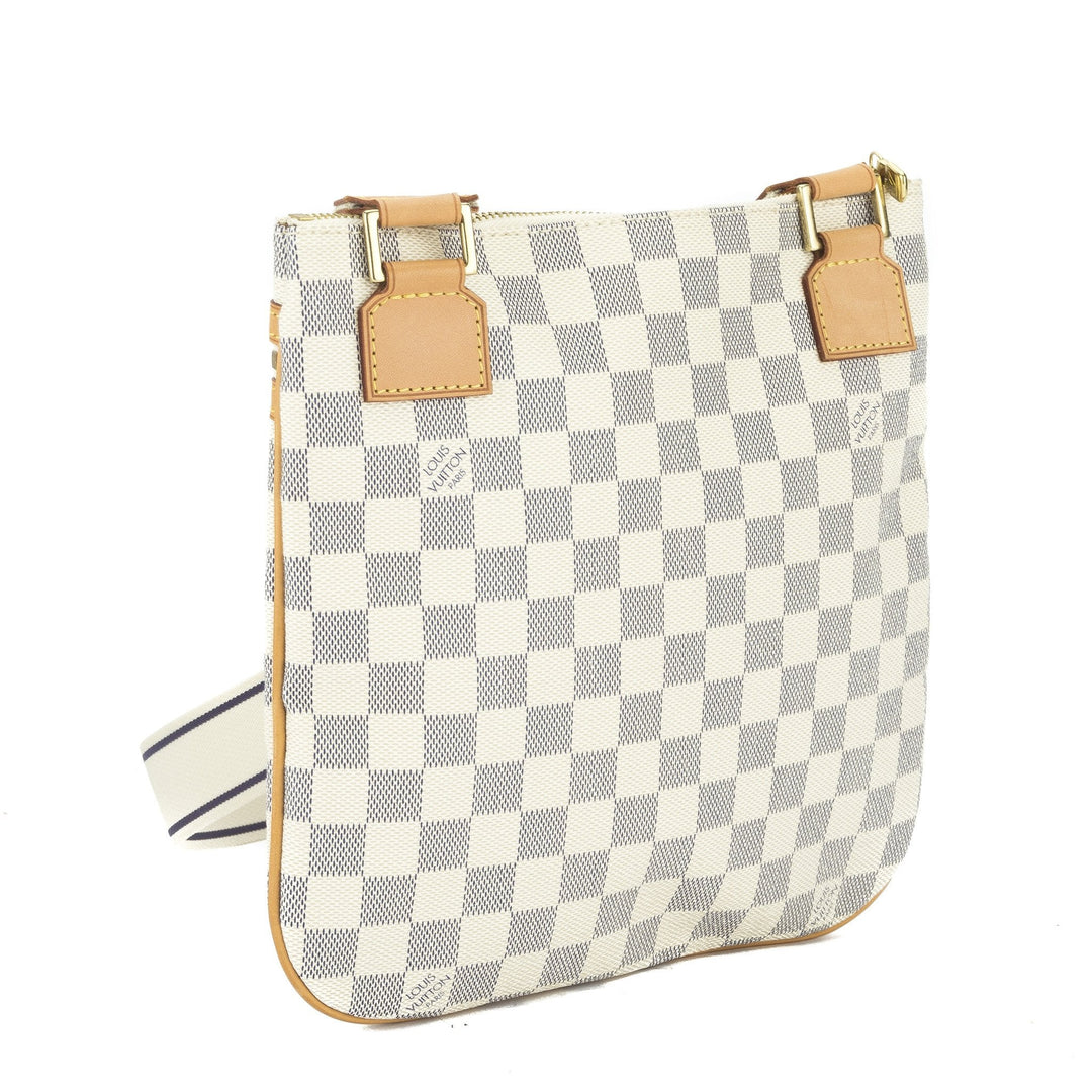 L*V Damier Azur Pochette Bosphore Shoulder Bag  (Pre Owned)