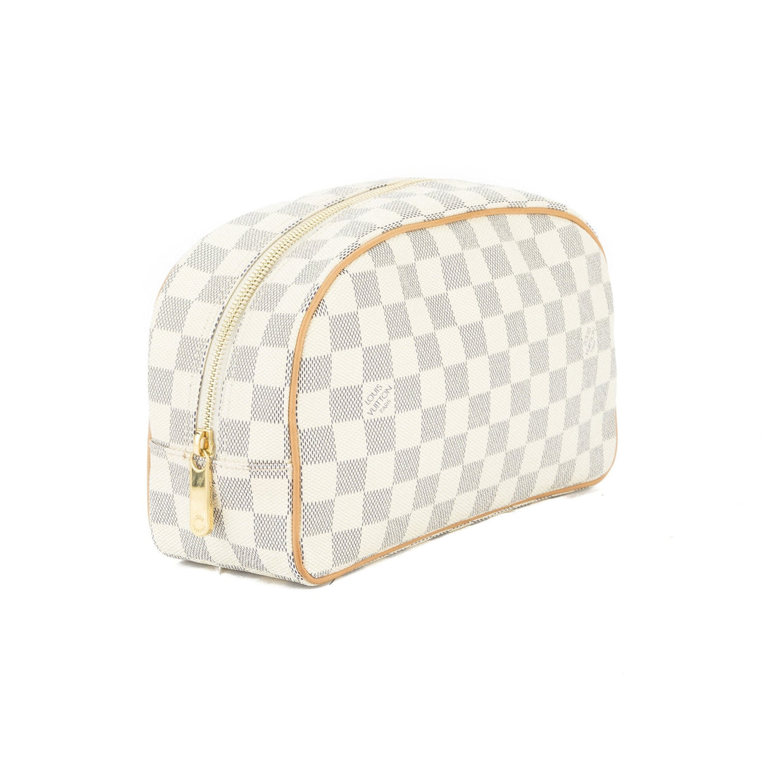 L*V Damier Azur Trousse Toilette 25 Cosmetic Pouch (Indistinguishable)