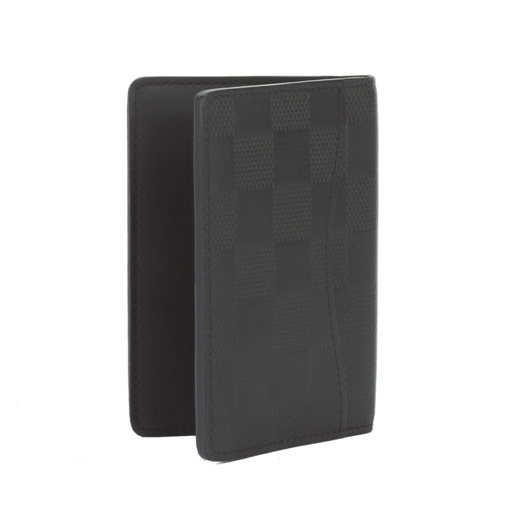 L*V Onyx Damier Infini Organizer Du Posh Card Case (Pre Owned)