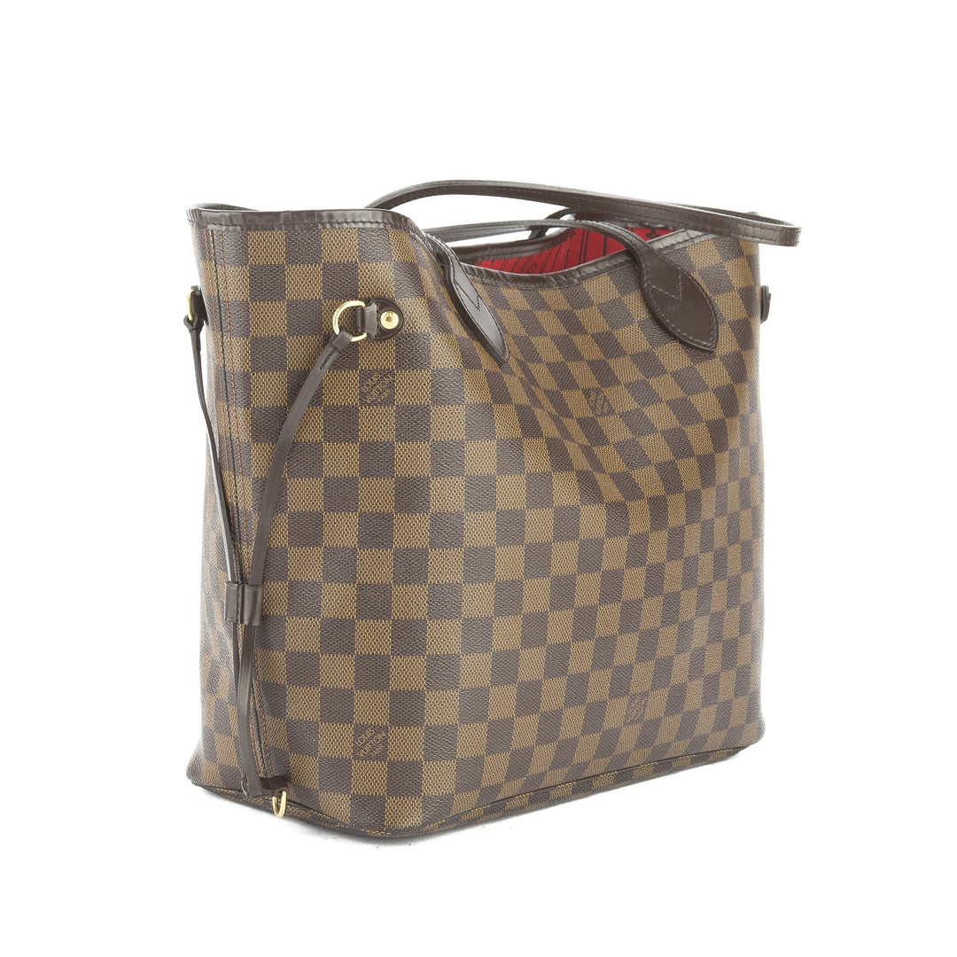 L*V Damier Ebene Neverfull MM Bag (Indistinguishable)
