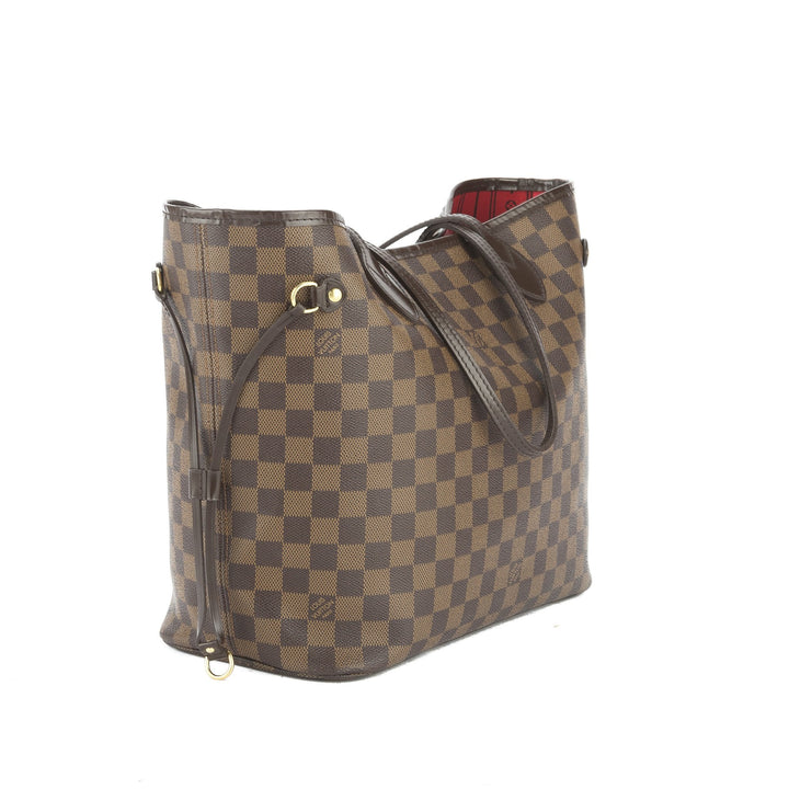 L*V Damier Ebene Neverfull MM Bag (Indistinguishable)