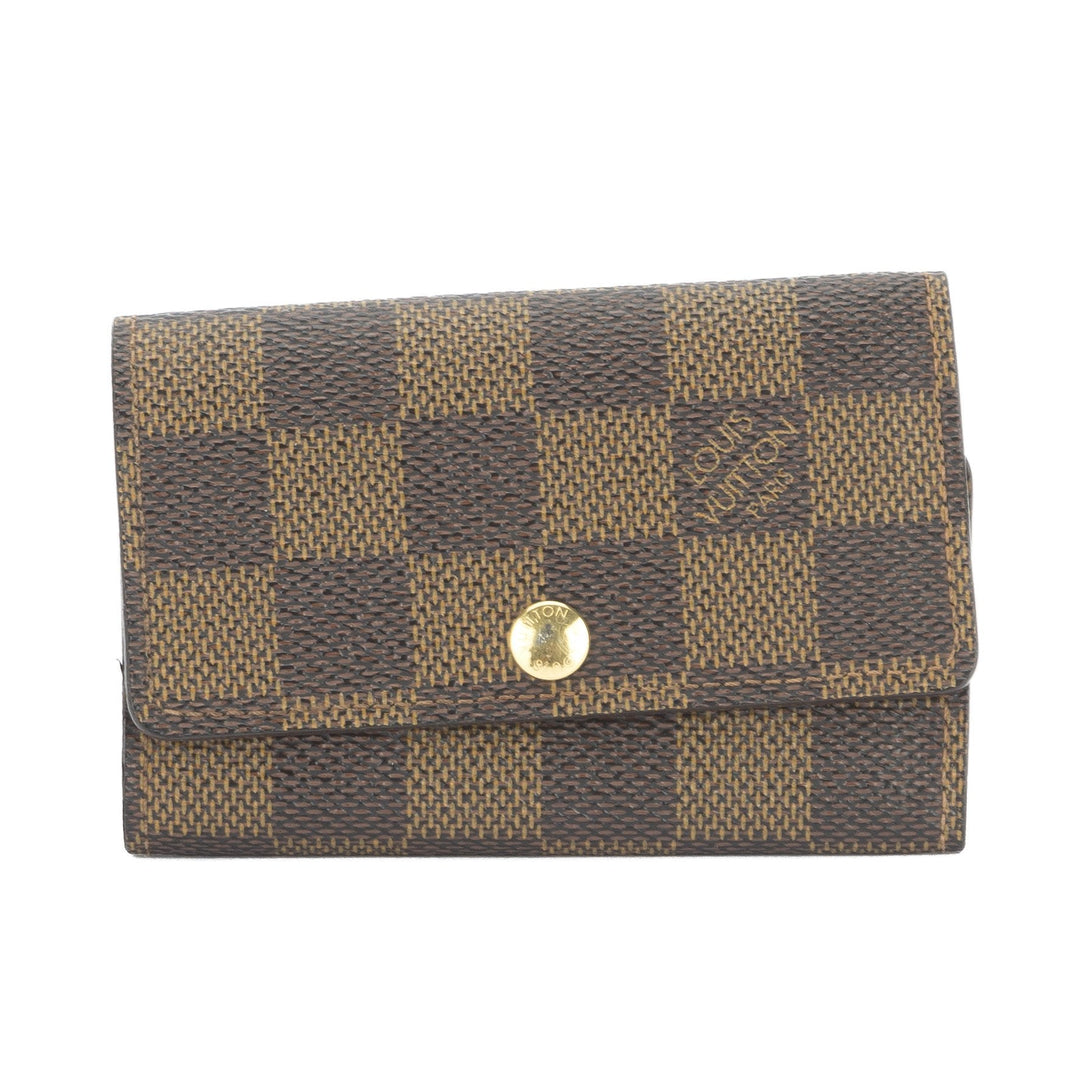 L*V Damier Ebene Multicles 6-Key Case (Pre Owned)