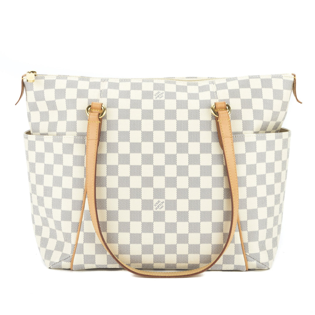 L*V Damier Azur Totally MM Bag (Pre Owned)