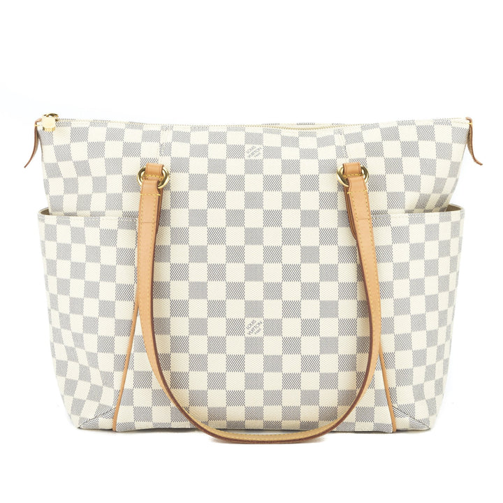 L*V Damier Azur Totally MM Bag (Pre Owned)