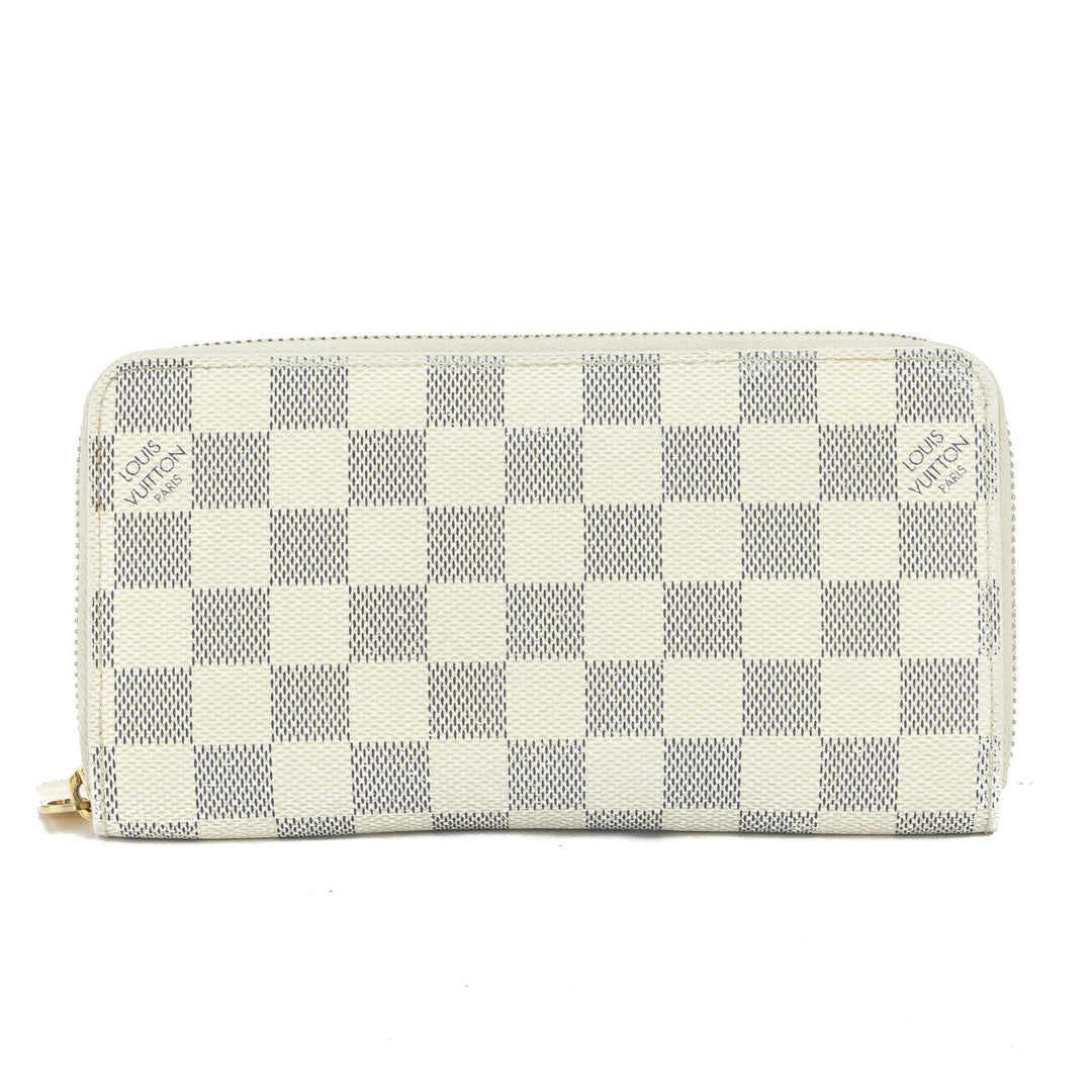 L*V Damier Azur Zippy Long Wallet (Pre Owned)
