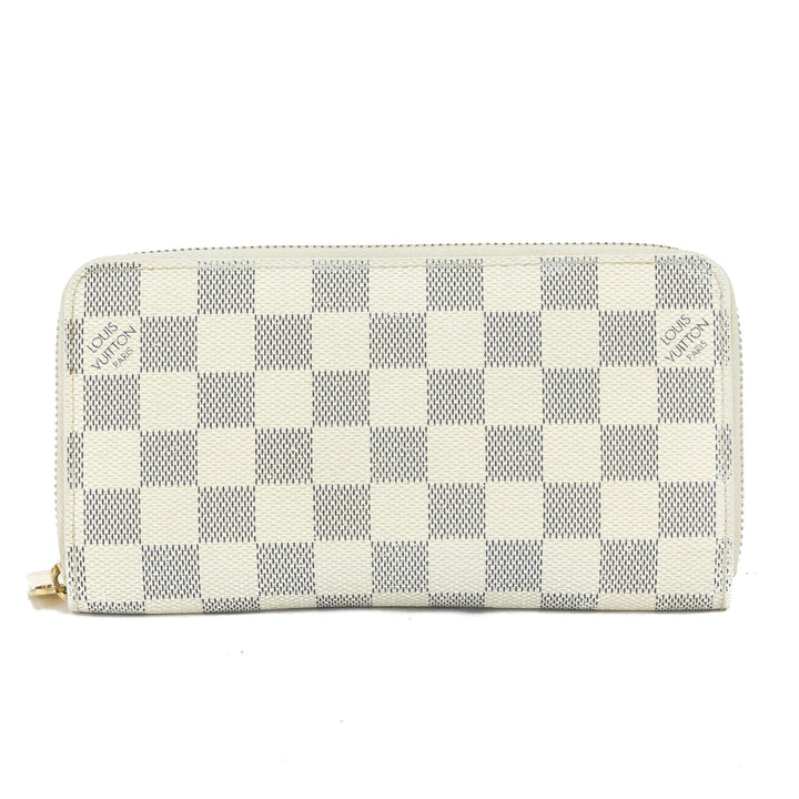 L*V Damier Azur Zippy Long Wallet (Pre Owned)