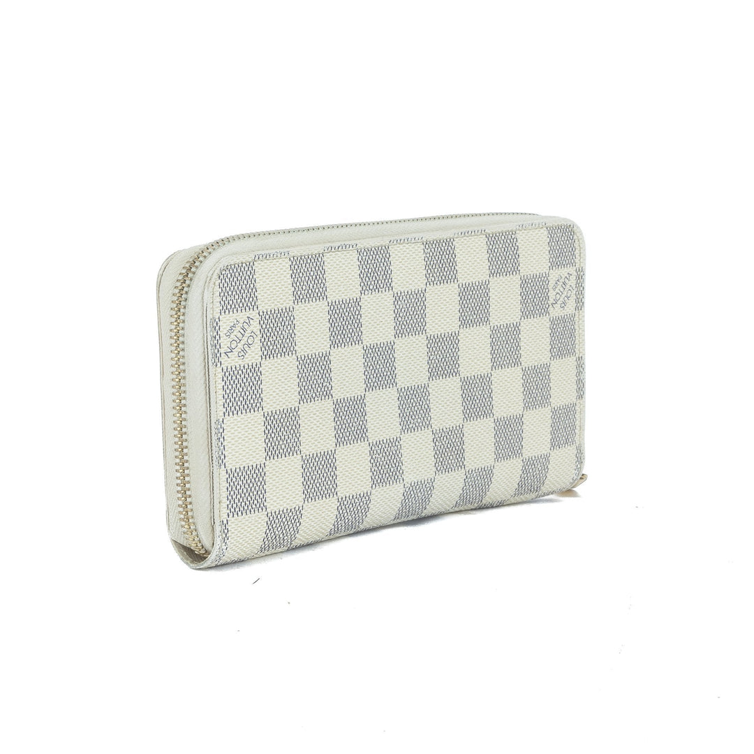L*V Damier Azur Zippy Long Wallet (Pre Owned)