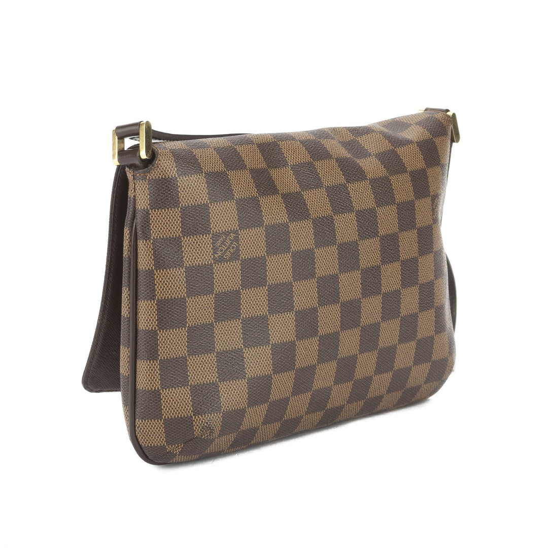 L*V Damier Ebene Musette Tango Bag (Pre Owned)