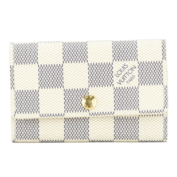 L*V Damier Azur Multicles 6-Ring Key Case (Pre Owned)