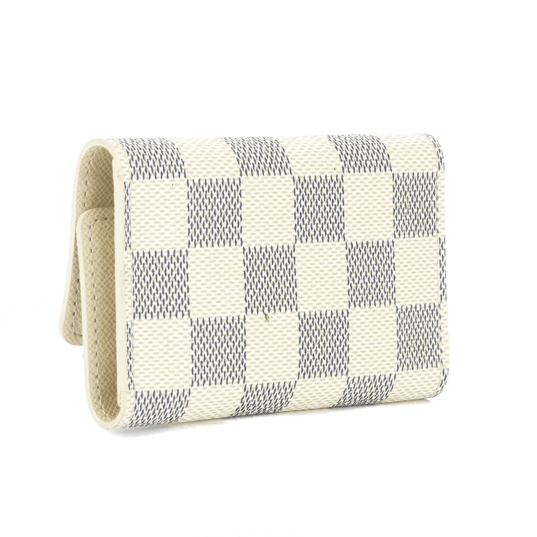 L*V Damier Azur Multicles 6-Ring Key Case (Pre Owned)