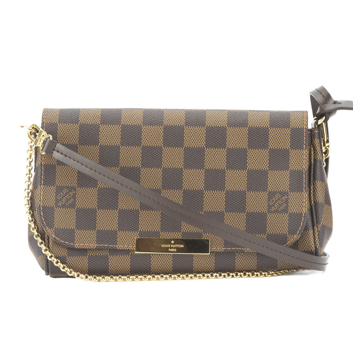 L*V Damier Ebene Favorite PM Bag (Pre Owned)