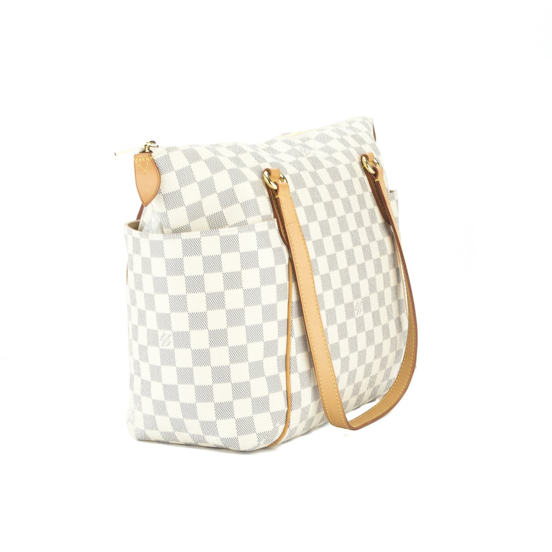 L*V Damier Azur Totally MM Bag (Pre Owned)