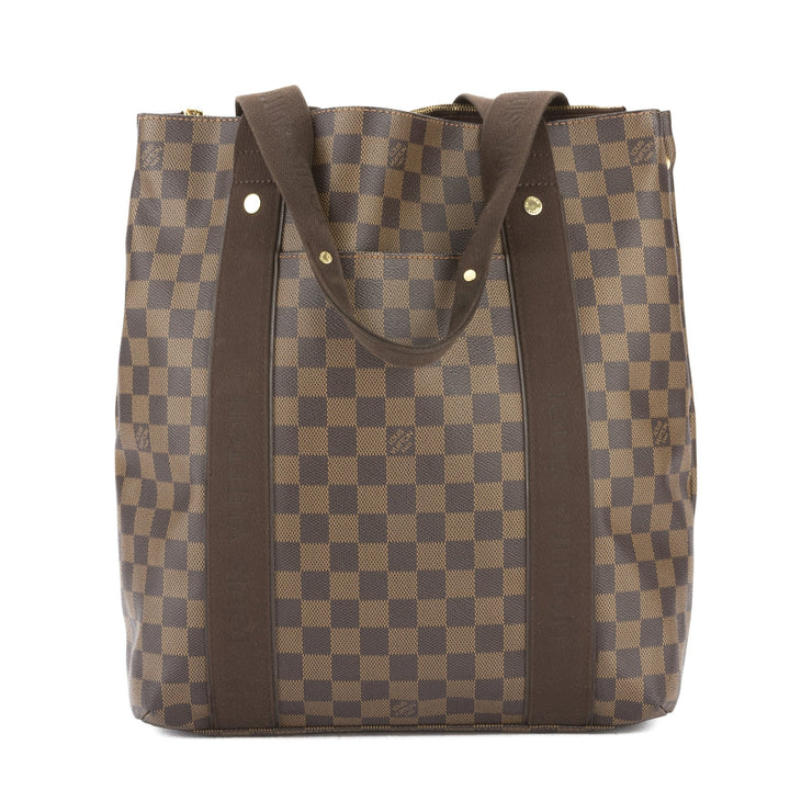 L*V Damier Ebene Cabas De Beaubourg Tote Bag (Pre Owned)