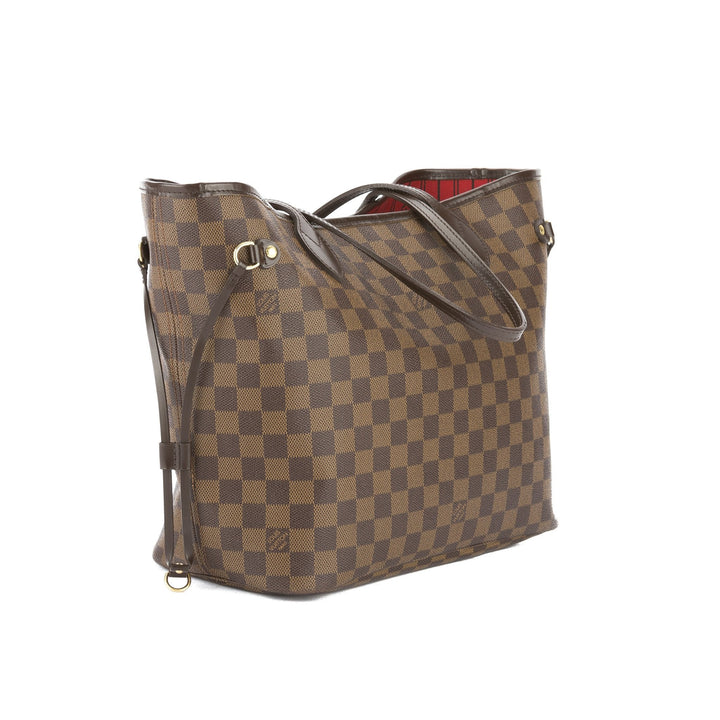 L*V Damier Ebene Neverfull MM Bag (Pre Owned)
