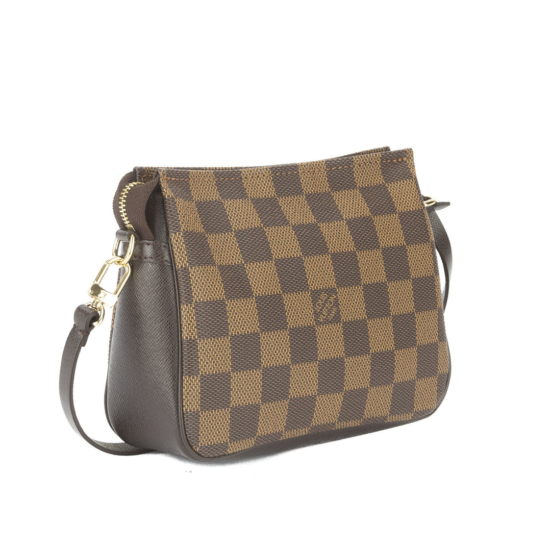 L*V Damier Ebene Truth Makeup Pouch  (Pre Owned)