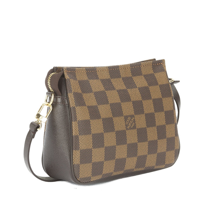 L*V Damier Ebene Truth Makeup Pouch  (Pre Owned)