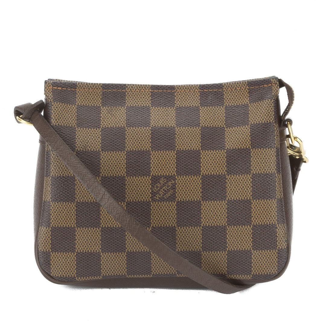 L*V Damier Ebene Truth Makeup Pouch  (Pre Owned)
