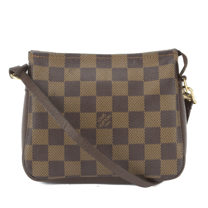 L*V Damier Ebene Truth Makeup Pouch  (Pre Owned)