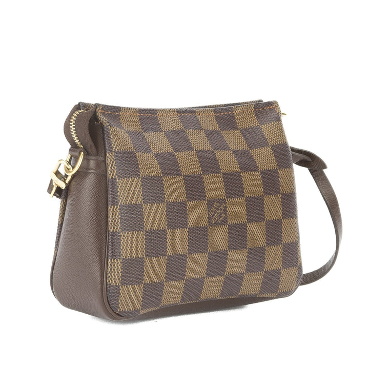 L*V Damier Ebene Truth Makeup Pouch  (Pre Owned)