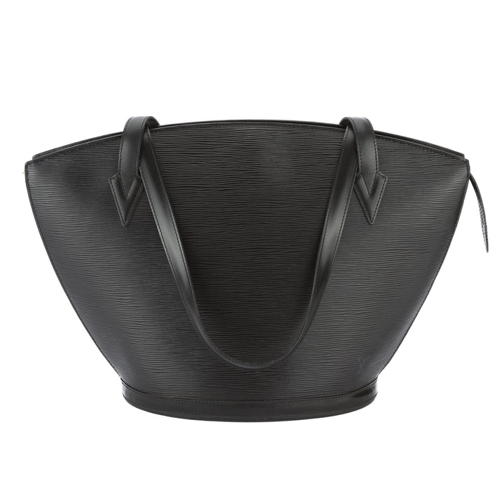 L*V Black Epi Saint Jacques Shopping Tote (Pre Owned)