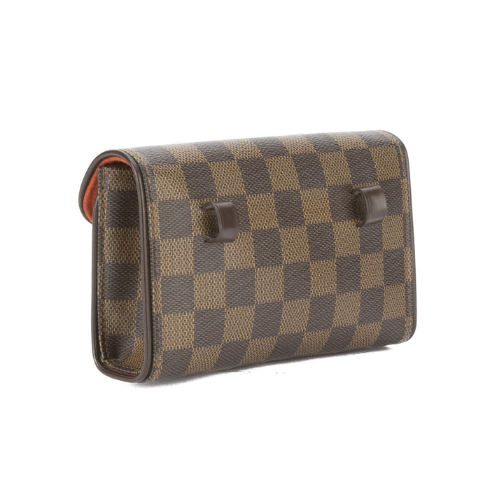 L*V Damier Ebene Florentine Pochette Bum Bag (Pre Owned)